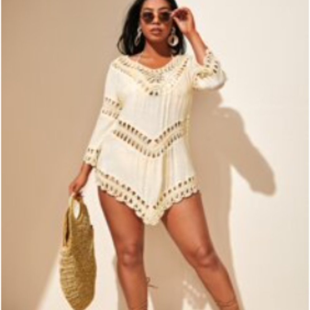 SHEIN Curve Bathing Suit Cover Up - Size 2XL